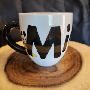 MICKEY MOUSE COFFEE MUG. DISNEY CHARACTER MUG.. Art Deco Print Mug.